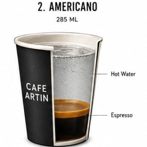 Ամերիկանո | Americano | Американо | Իտալական սուրճ CAFE ARTIN
